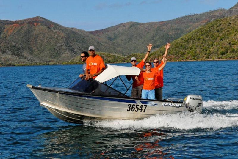 Excursion en bateau sur la baie de Canala